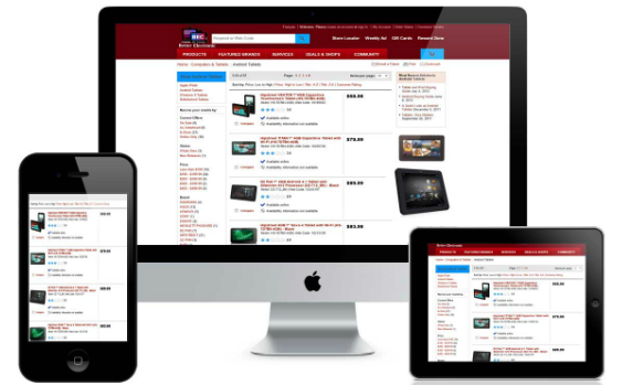 responsive eCommerce Website Design